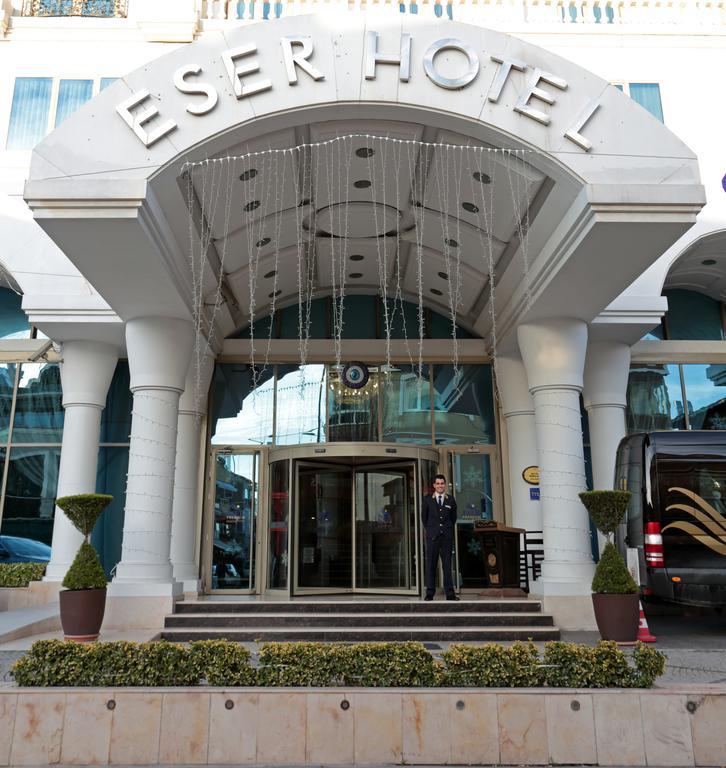 エセル プレミアム ホテル&スパ ブユックチェクメジェ エクステリア 写真 Entrance of the hotel