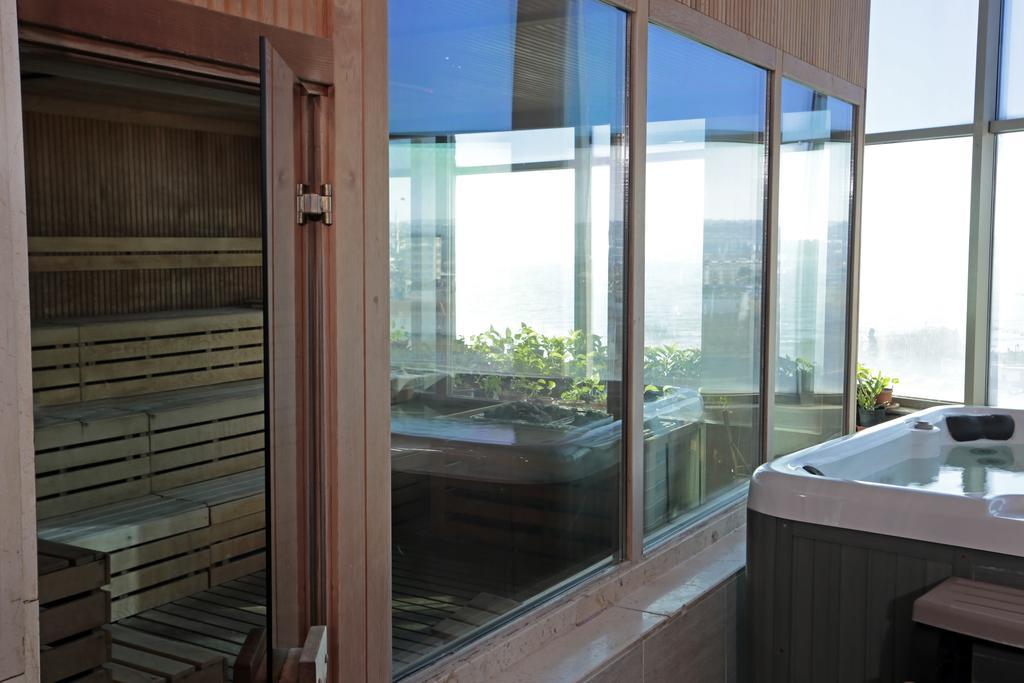 エセル プレミアム ホテル&スパ ブユックチェクメジェ エクステリア 写真 A sauna in a spa